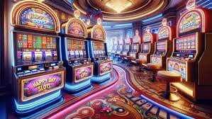 Antarmuka Perpustakaan Game lagunabet menampilkan kategori sportsbook, live casino, dan slot dalam tata letak berkolom